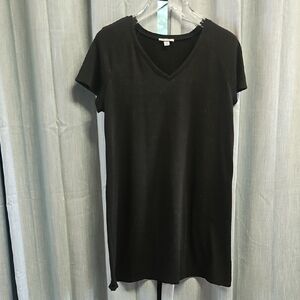 Nine West Black V-Neck Dress